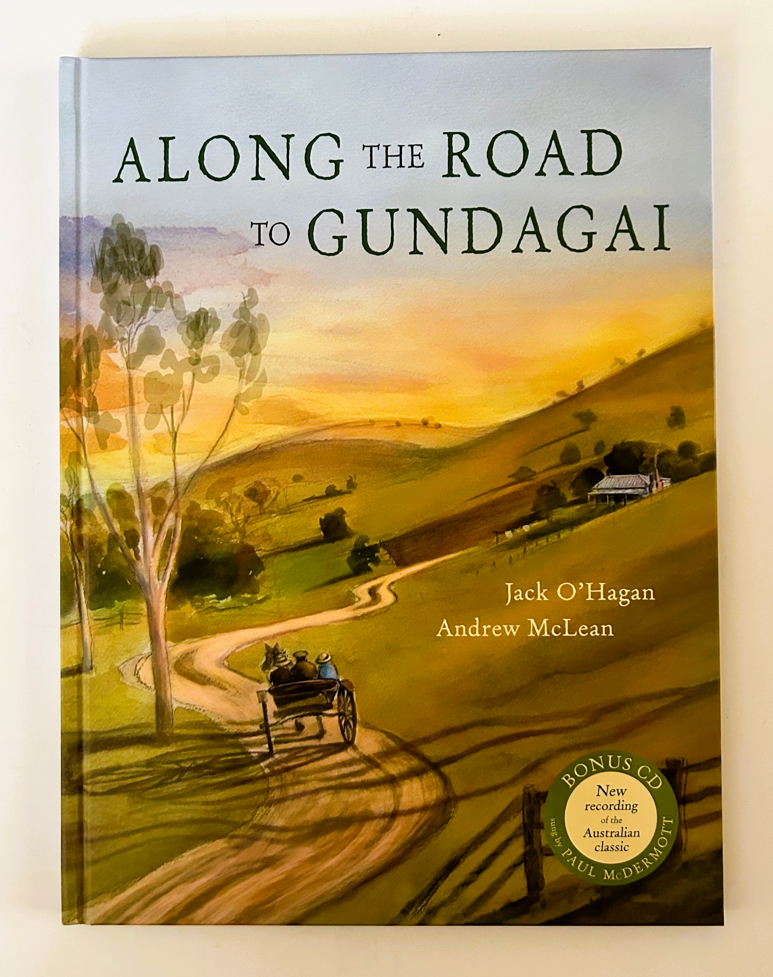 Along the Road to Gundagai, lyrics by Jack O'Hagan, illustrations by Andrew McLean